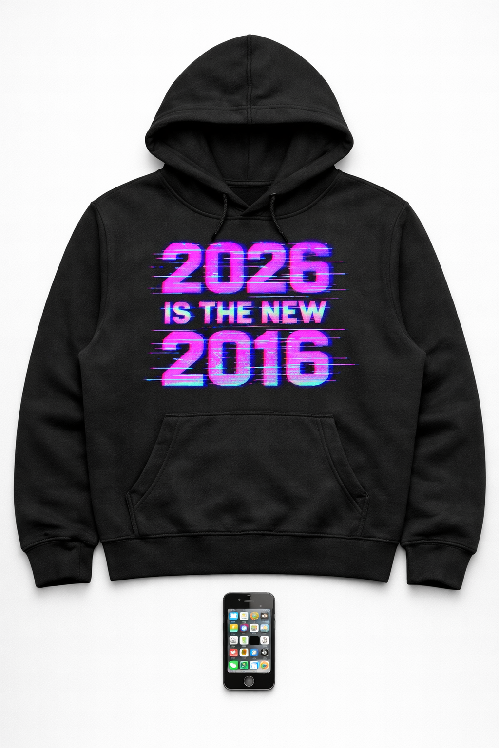 2026 Is The New 2016 — Retro Nostalgia Glitch Tee