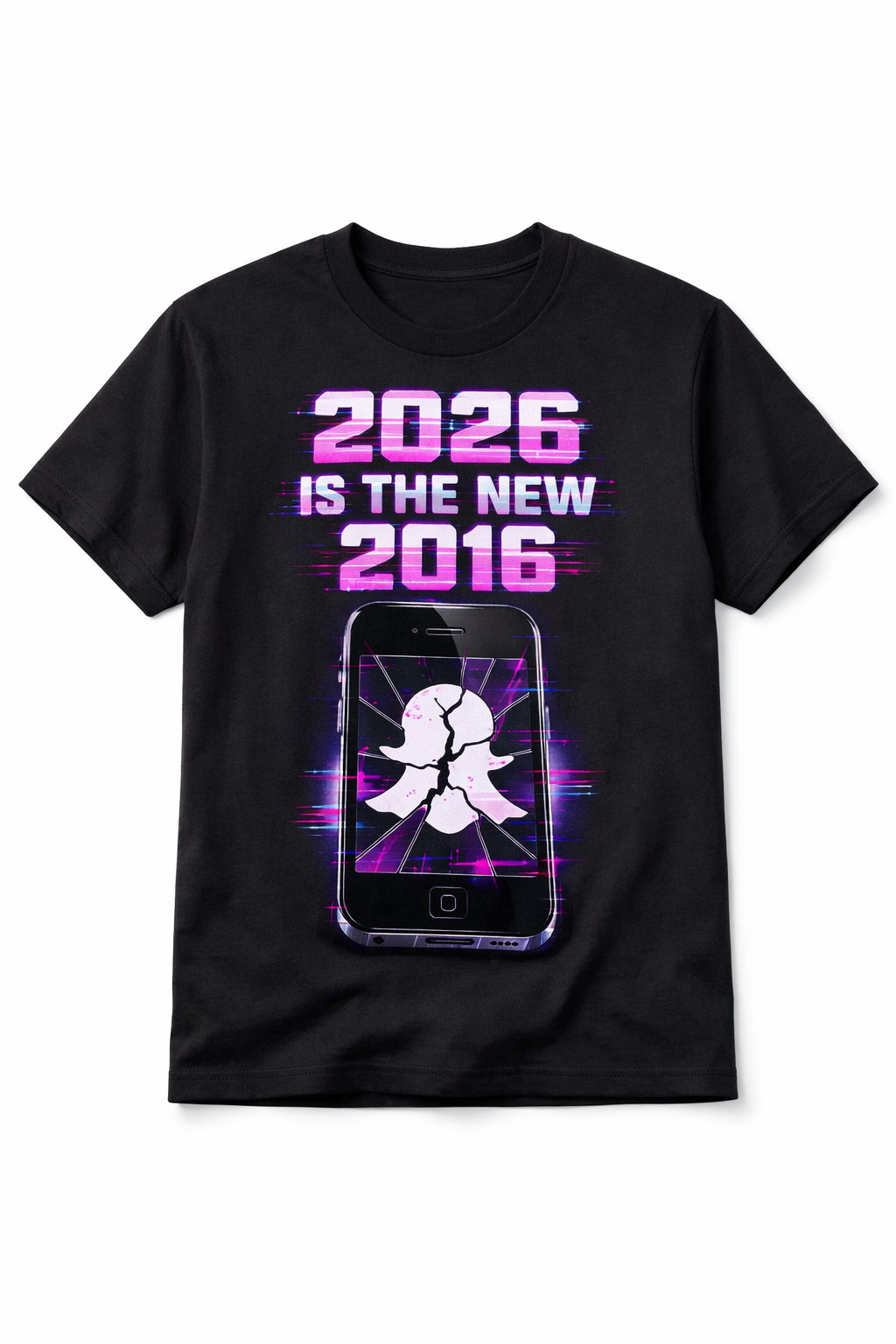 2026 Is The New 2016 — Retro Nostalgia Glitch Tee